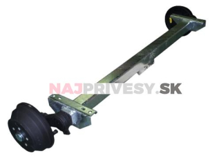 Náprava KNOTT VGB 18 (1800 kg) b=1000 mm, c=1470 mm, 250x40, 112x5