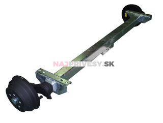 Náprava KNOTT VGB 18 (1800 kg) b=1100 mm, c=1570 mm, 250x40, 112x5