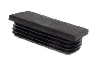 Záslepka do jeklu 70x35 mm čierna