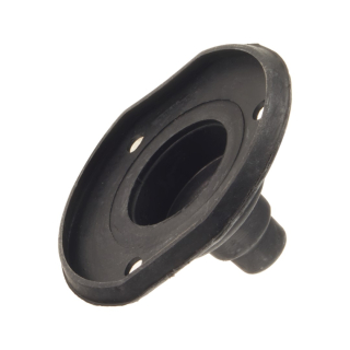 Podložka zásuvky 7 pól s rovnými bokmi, krátka priechodka