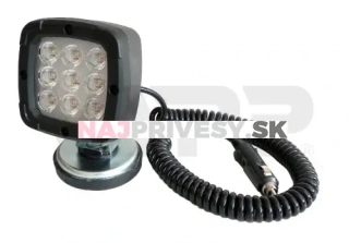 Svietidlo pracovné Fristom FT-036 LED diódová, 12-36 V s magnetom a káblom 3 m