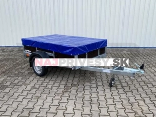 Plachta cez bočnice AGA KIT EP3 + 3x priečka 137,5 cm