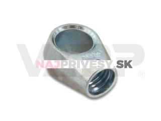 Oko k plynovej vzpere 19x16x12, otvor 12,1mm, pre závit M10