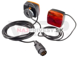 Sada magnetického osvetlenia s kabelážou 7 m