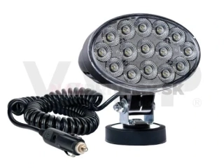 Svietidlo pracovné Fristom FT-366 LED MAG30, 12-32V, 6100 lm, káblom 7,8 m